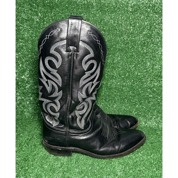 Dan Post Milwaukee Mens Size 10D Leather Cowboy Western Boots Handcrafted DP2110 - Picture 1 of 10